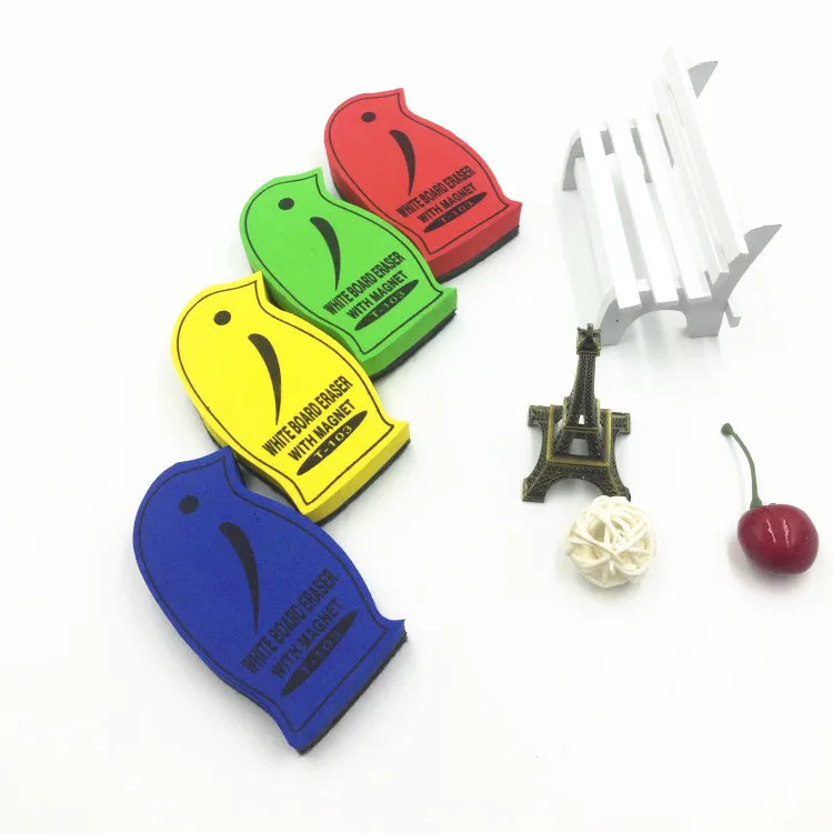
Custom Shape Magnetic Eva White Board Eraser 