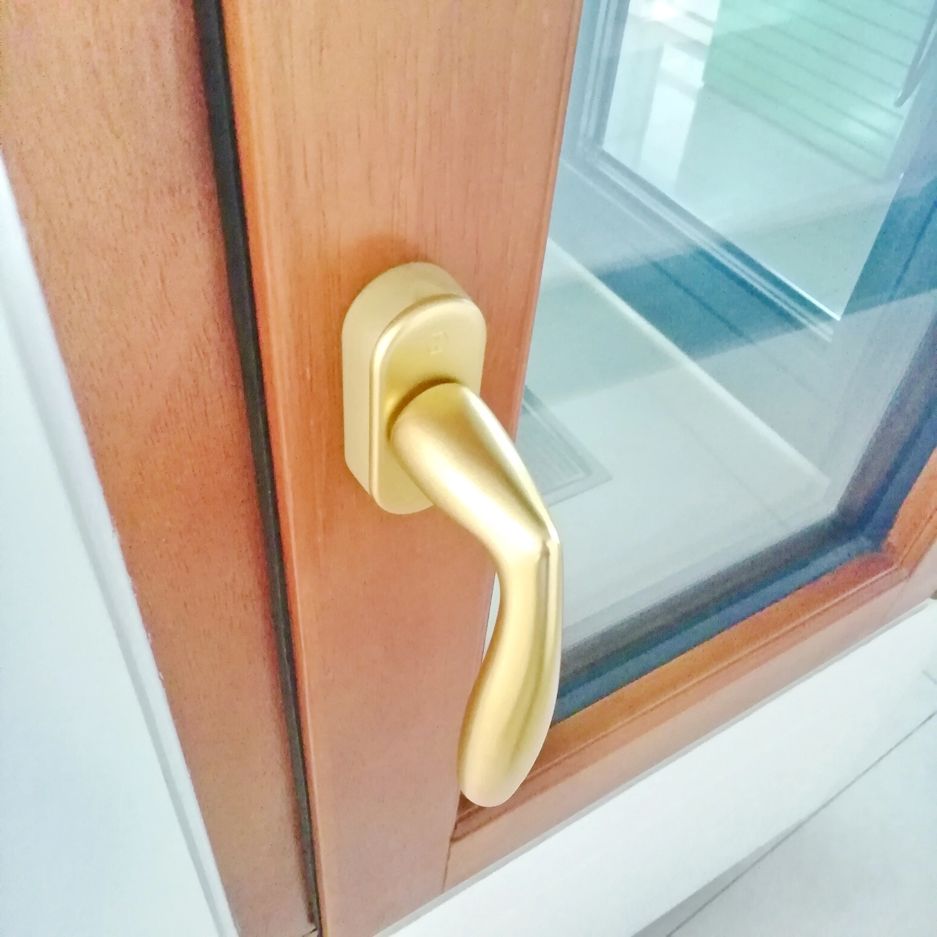 High-quality Aluminum Wood Al-wood Composite Window Aluminum Alloy+wood+glass+accessories,aluminum IMAGERY Windows Horizontal