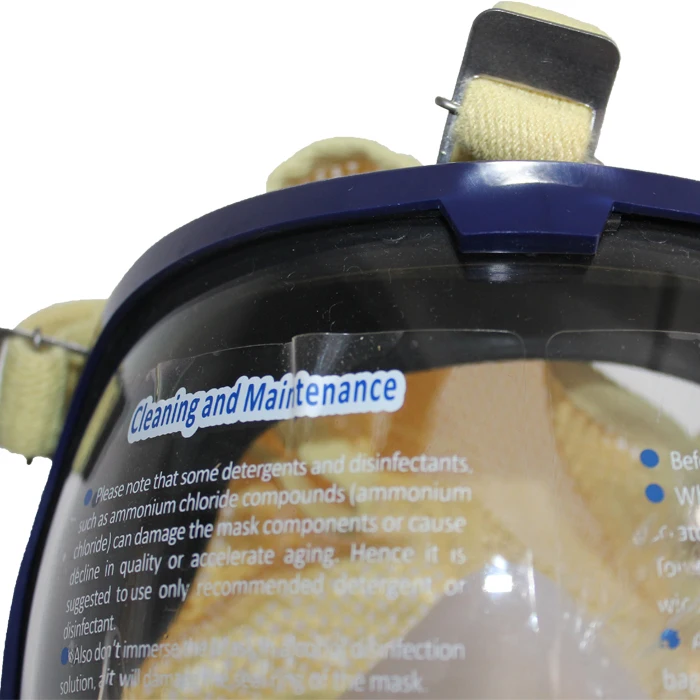 
Dangerous area used,Silicone mouth and nose face mask,for breathing apparatus 