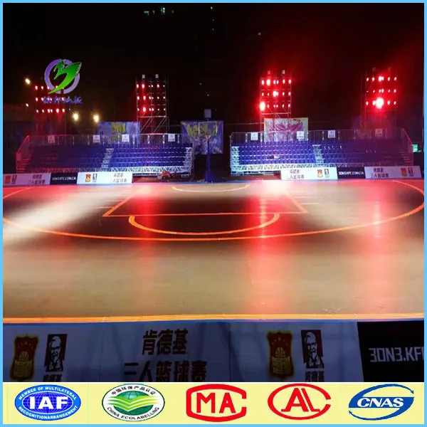 PVC vinyl flooring indoor basketball court wood flooring