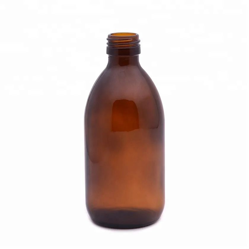 10oz 300ML Amber Glass Bottle For Syrup