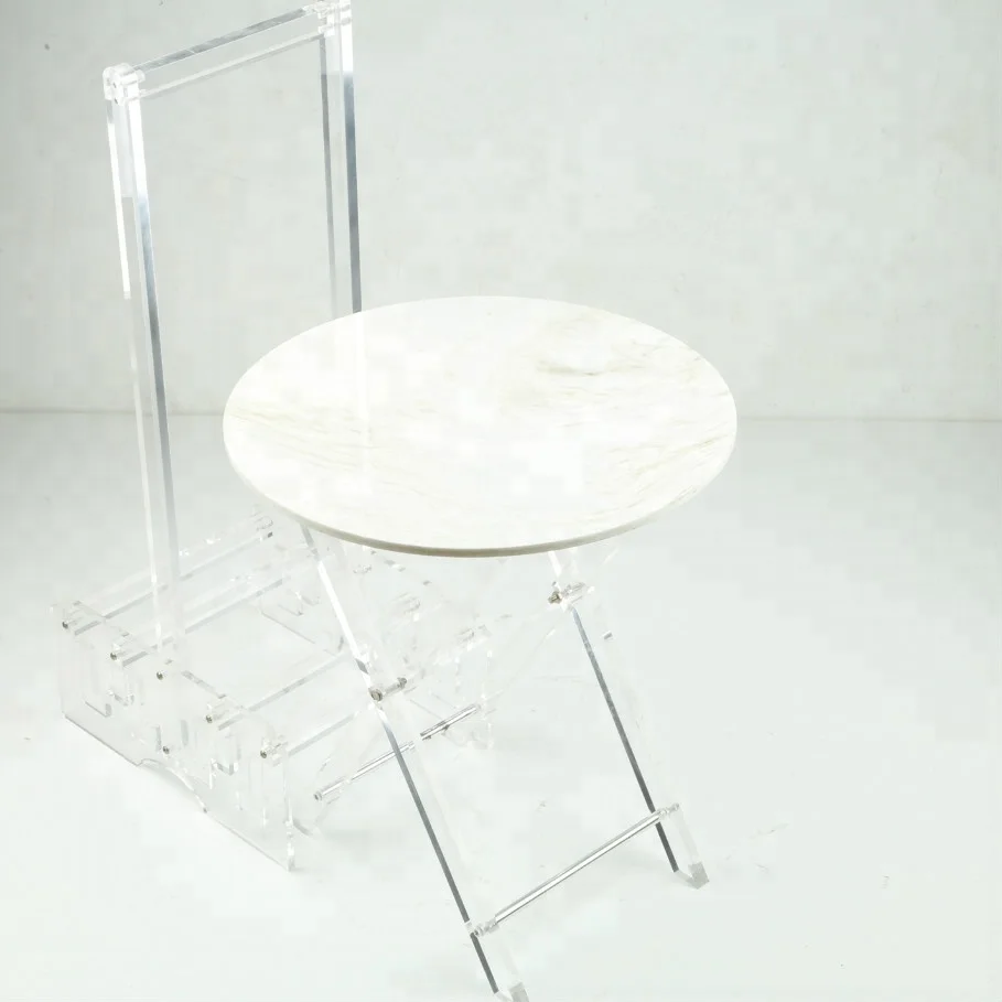 Acrylic a set foldable coffee table  home decoration