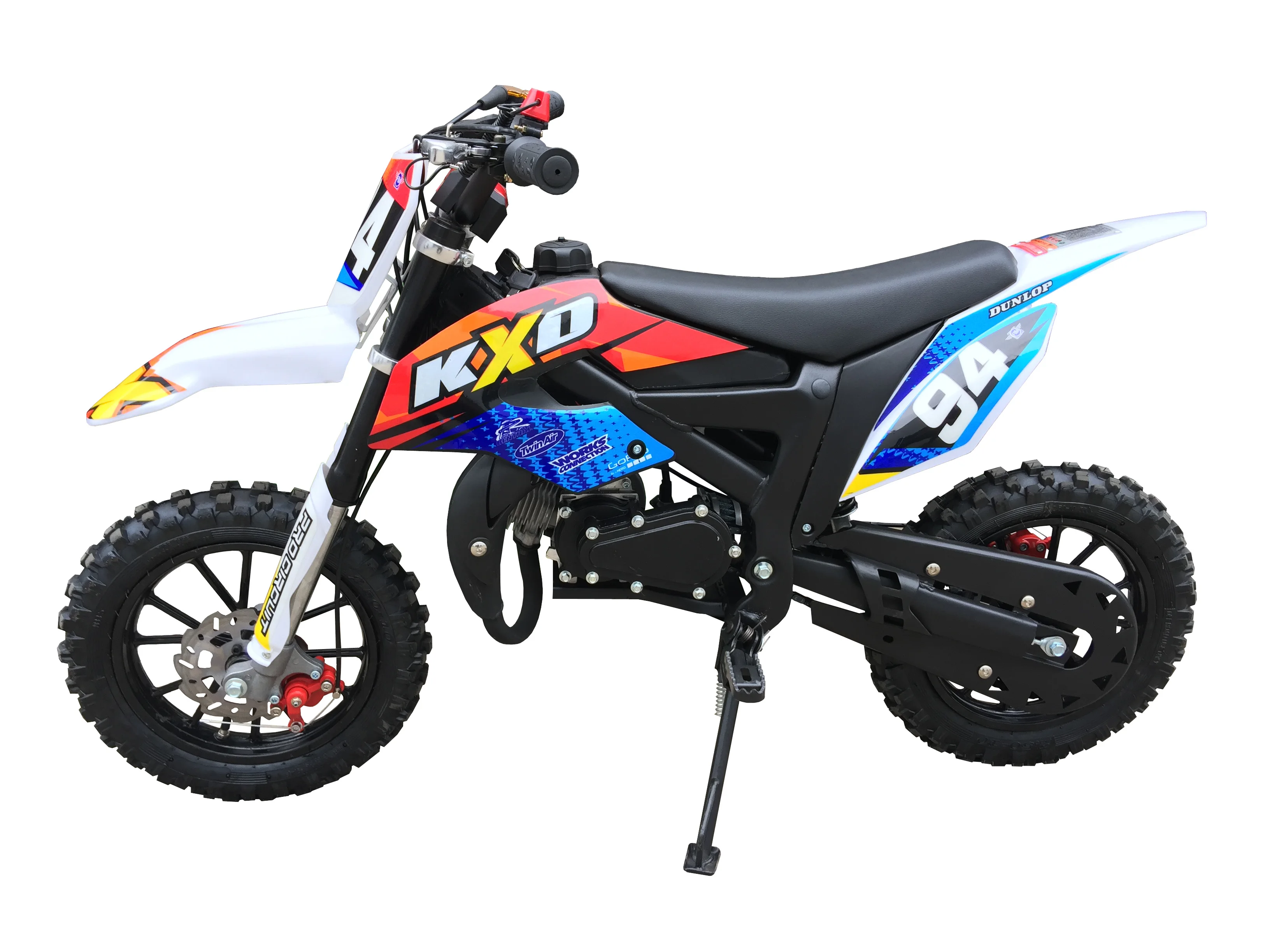  Новинка; Дизайнерская одежда для детей; Мини мотоцикл 49cc 50cc 2 нажимом запуска газа мини-велосипед задних