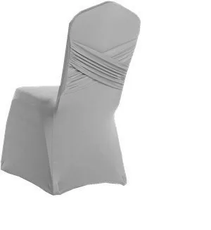 2019 Cheap wholesale spandex wedding chair covers The new Graceful Cross Back Chair cover