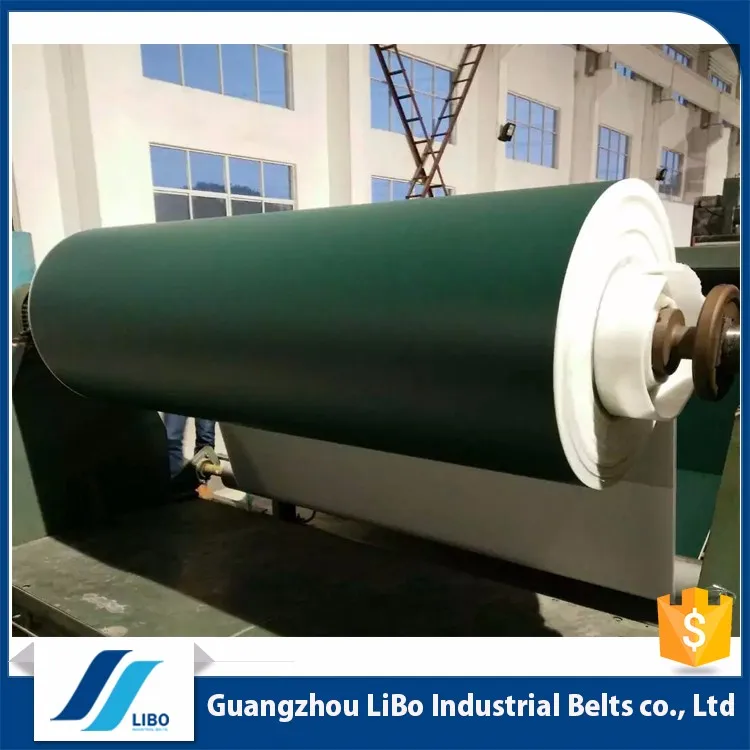 PVC flat conveyor belt used for mining