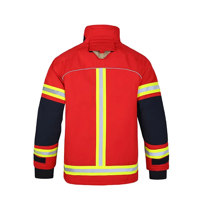 Factory Supply Nfpa 1971 Firefighter Suits En 469 Twill Shell 4 Layers Nomex Fire Fighter Fireman Fire Fighting Clothing