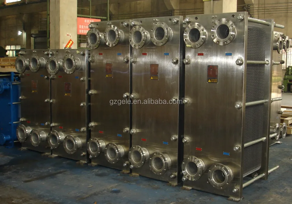 
Liquid Gaskted Plate heat exchanger for beverage machin 