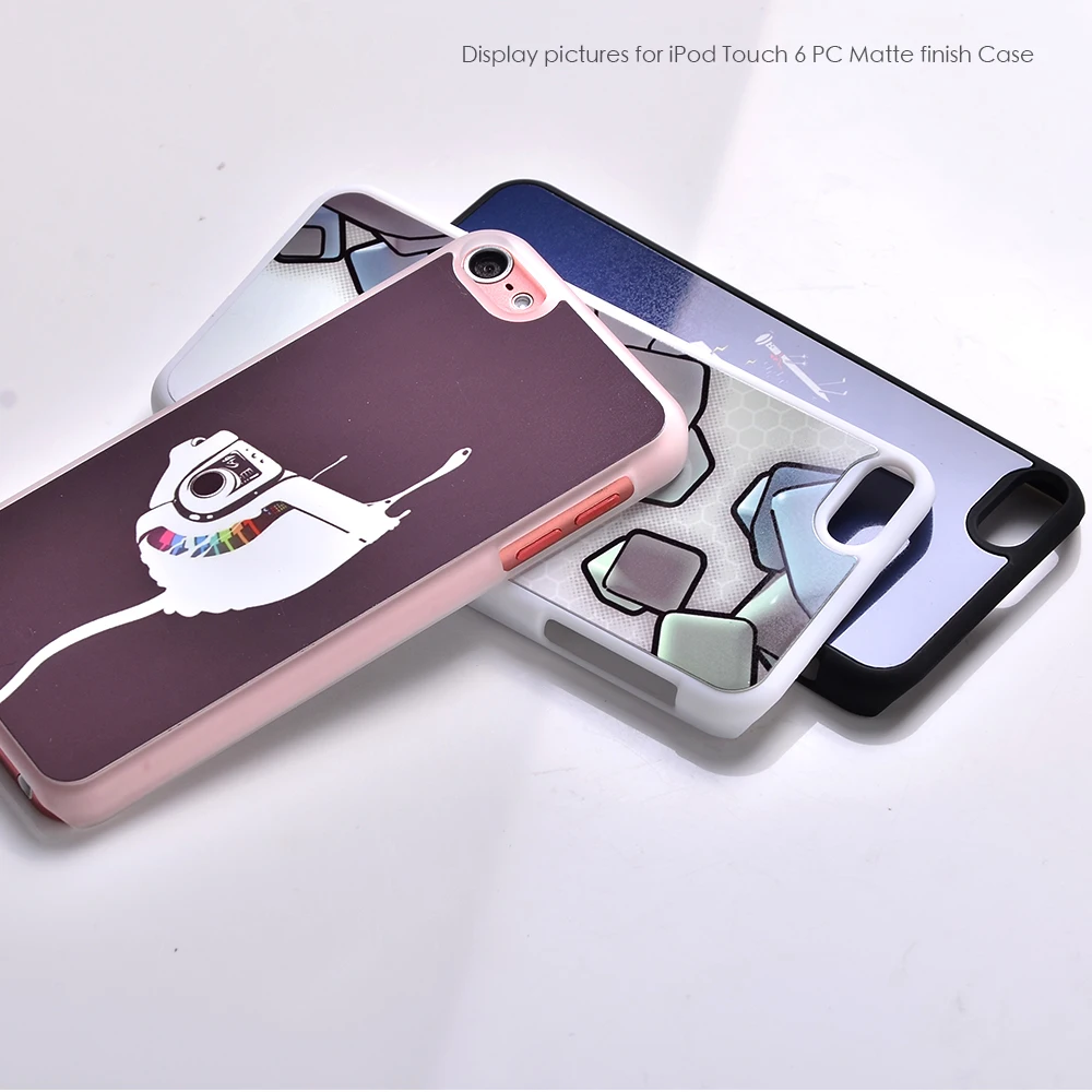 Kundenspezifische 2D Sublimationsdruck PC TPU Handyfall iPod Touch 6 Handy-Zubehör