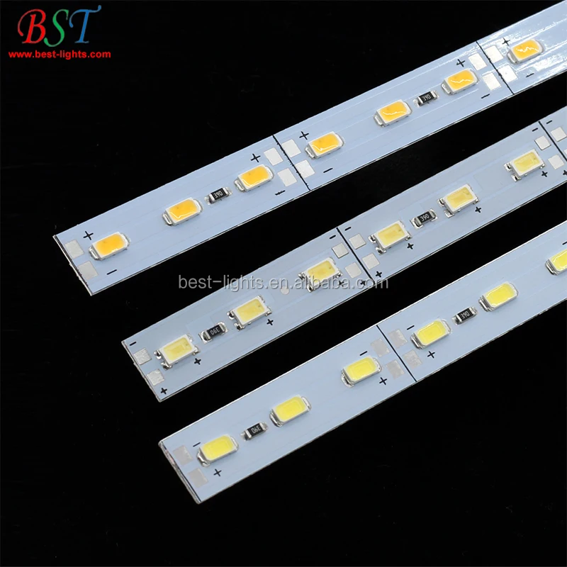 72 leds 5630 Non-waterproof, Single Color Optional DC12V Rigid Bar Light SMD5630 Aluminium Hard Led Strip