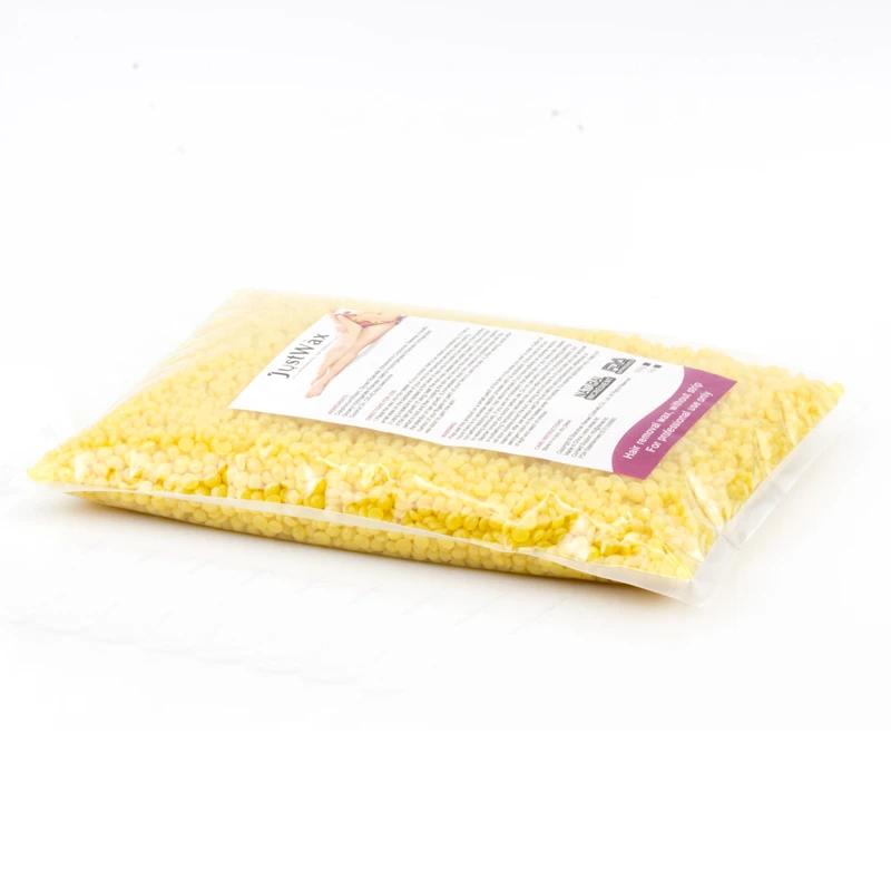 JustWax 1000g Hard Wax Beans Pellet Waxing Bikini Hair Removal Wax Shimmer Waxing Beads