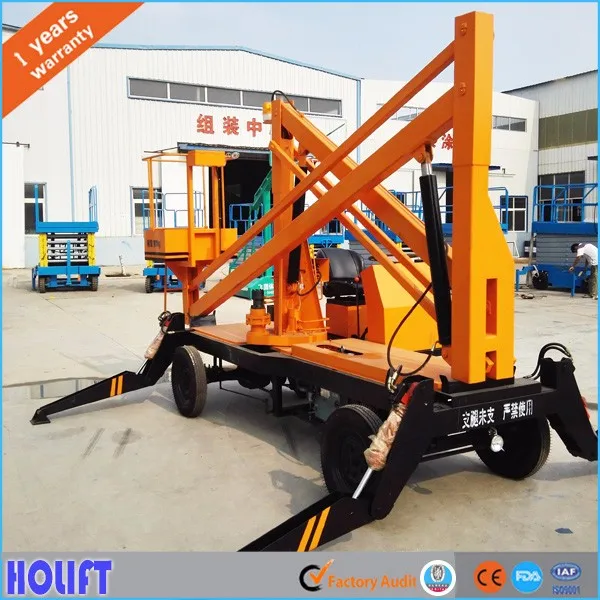 2017 10% discount widely used self-propelled telescopic truck mounted articulating boom lift