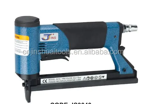 
Pneumatic stapler, BeA80, FS8016C, Ga.21, 6-16mm heavy duty staple gun 