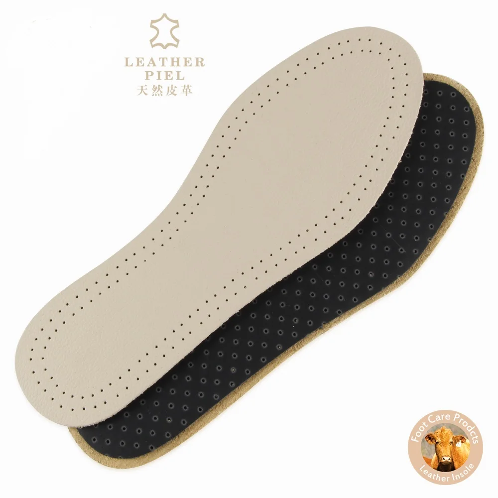 Genuine pig skin leather insole for shoes