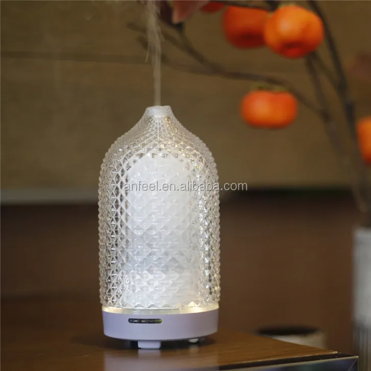 New design 120ml BEZZ humidifier glass aromatherapy essential oil diffuser