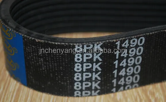 Automobile fan belt ribbed belt PK belt with high quality