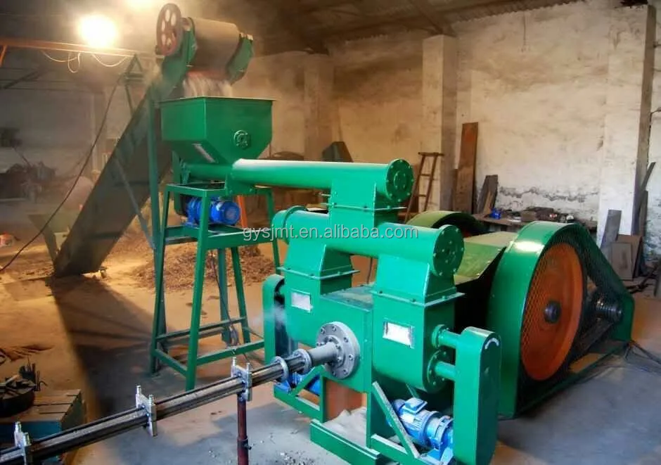 Factory direct sale good price Stick Making Machine For Wood Chips Peanut Shell Biomass