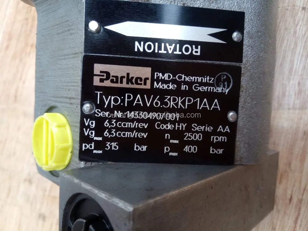 Parker plunger pump PAV6.3RKP1AA