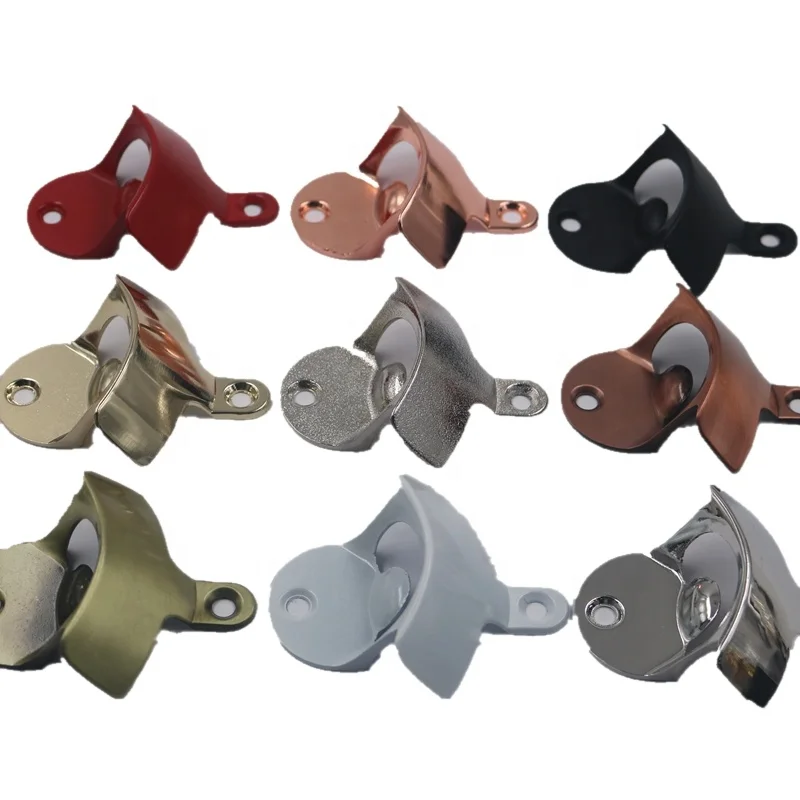 
Hot sale zinc alloy wall mount bottle opener with your own logo 