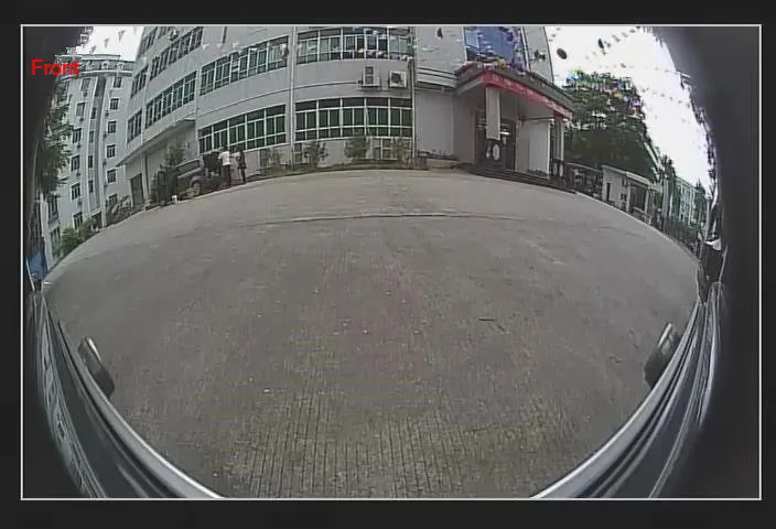 360 градусов bird eye view камеры автомобиля вокруг зрения системы мониторинга с 4 камер