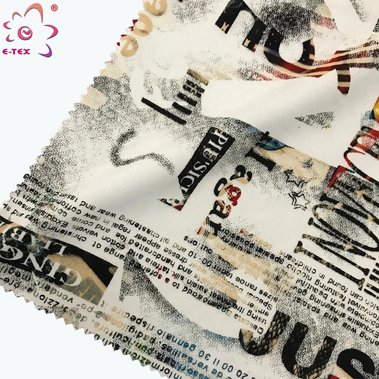 Мужское трикотажное пальто из 100 полиэстера с принтом газетной фольги на трикотажном Джерси и брюках