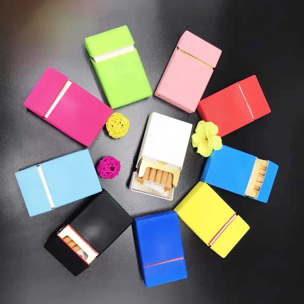 wholesale custom fancy blank silicone cigarette cases China