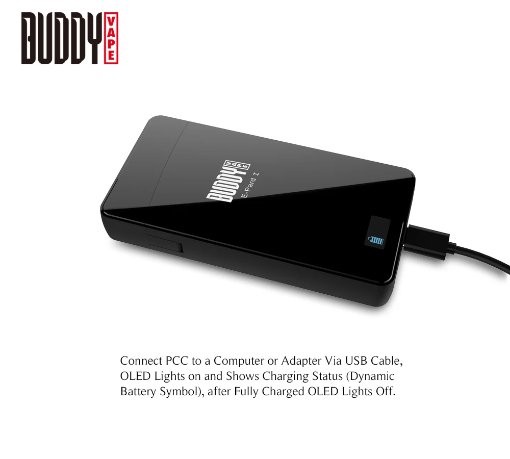 
USA smoking vape pen 900mah PCC case electronics devices 