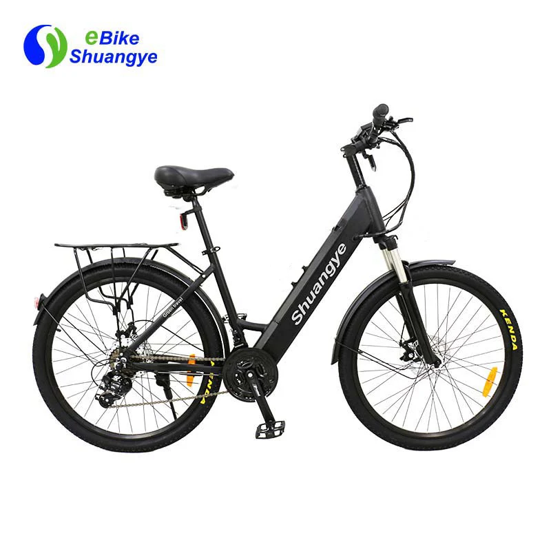 Newest womens electric mountain bicycle ebike with hidden battery