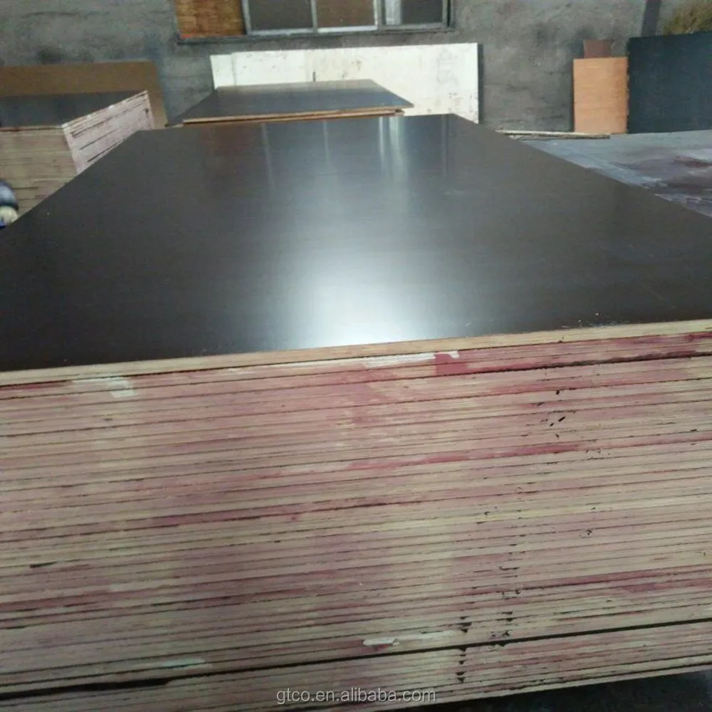 1220*2440MM Eucalyptus core Color Film Faced Plywood of Concrete form board