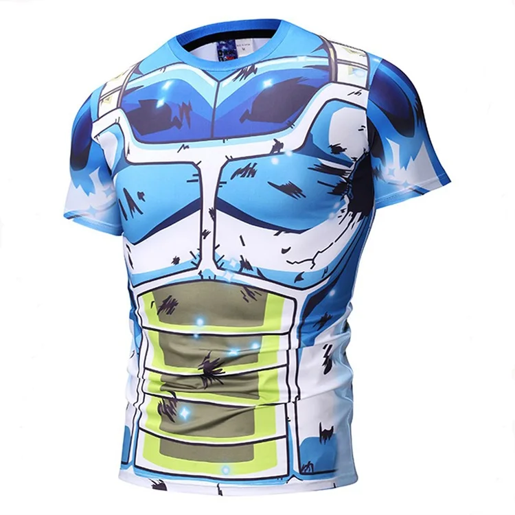 
High Quality Digital Printing Women&Men Skull Custom 3D T-shirt 