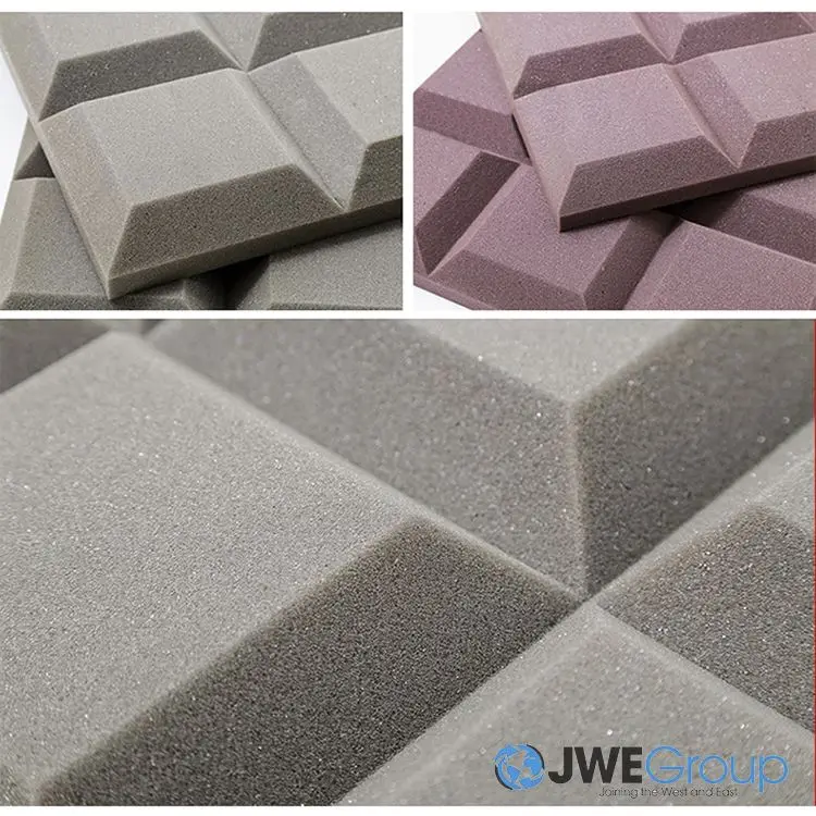 Новый 48 шт. комплект конического зубчатого колеса Сетка Тип акустической панели звукопоглощение студия Звукоизоляционная пена 50x50x5 см 7 видов цветов KK1046