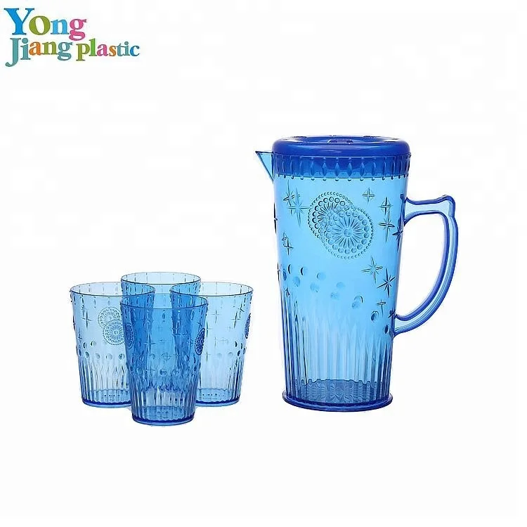Wholesale Well Blue Drinking Water Cooler Plastic Water Jugs With Lids From China