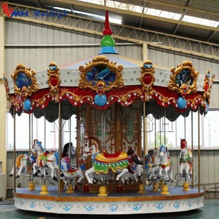 High quality musical 16 seats carousel horse rides for sale