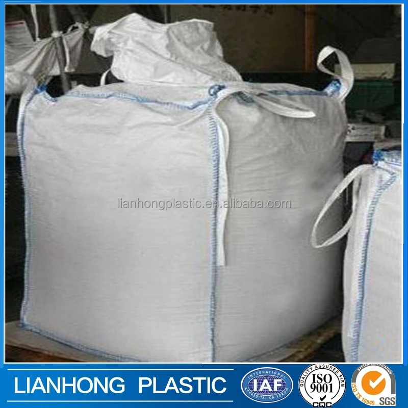 PP jumbo bag 1000kg, 1ton 2ton 500kg PP bulk bag for building, one ton bulk bags for grain