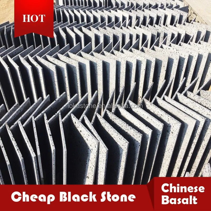 Хайнанская лавовый камень, синий камень, андезитовая черная 10 мм базальтовая плитка для продажи