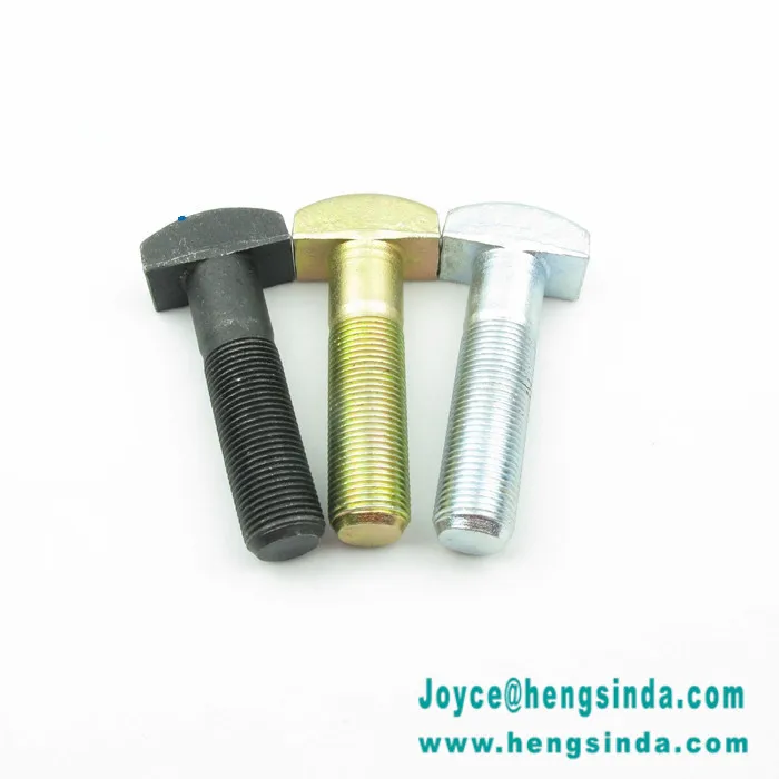 low price factory make t head bolt,stainless steel t bolt clamp,standard size t bolt fastenal