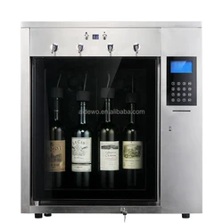 Stainless Steel IC Card Wine Dispenser Cooler 4 Bottle Red Wine Cooler From China