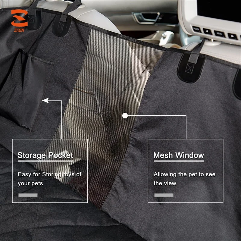 Pet Car Back Seat Cover Bench Dog Cat Mat Blanket Waterproof Hammock Rear Protector