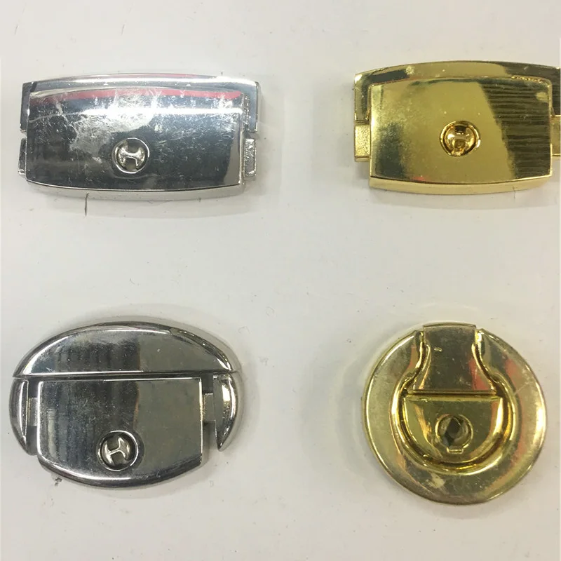 leather bag metal fittings fashion twist lock for handbags/purse