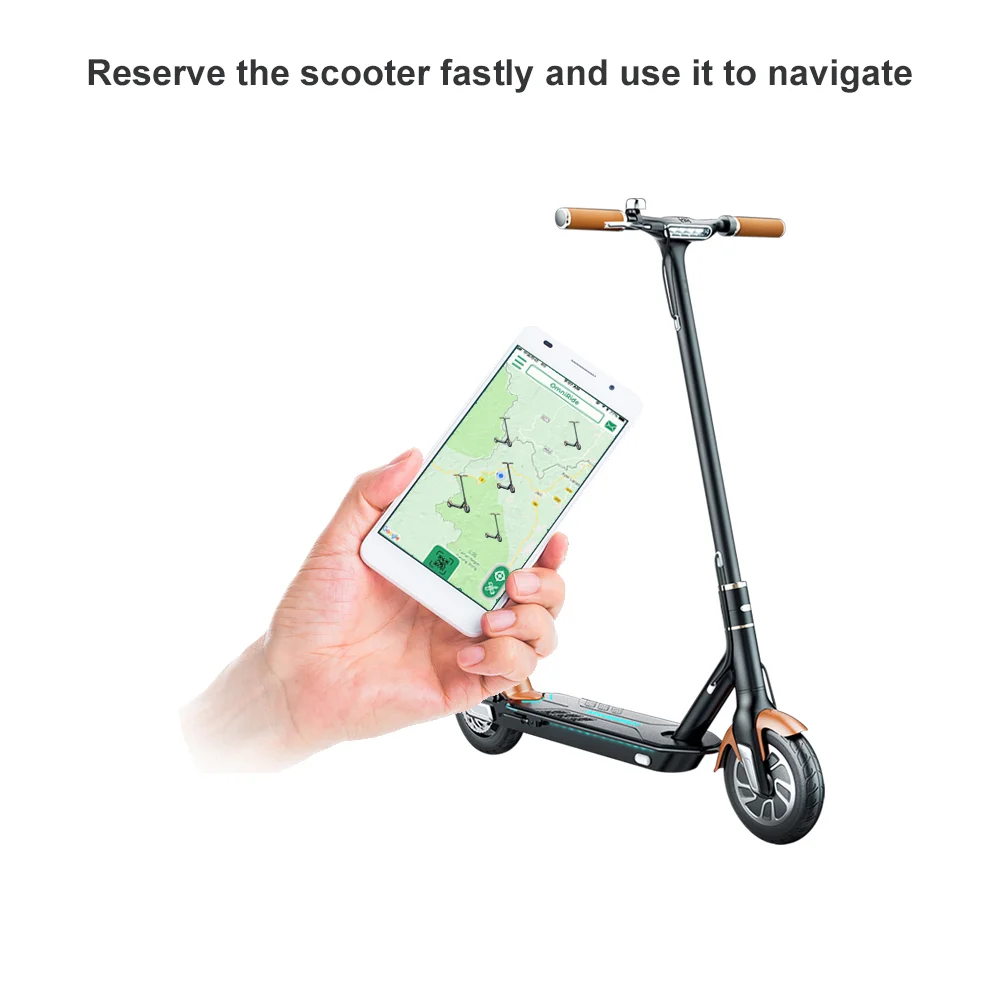 2022 High Quality Folding Electric Scooter Sharing With IOT Device And Scan QR Code