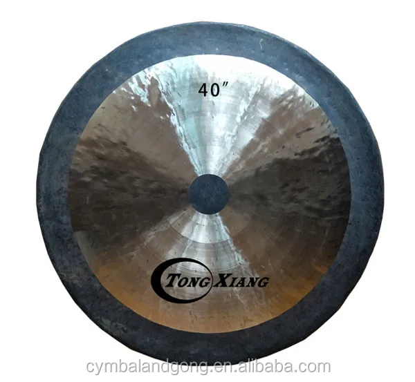 Chinese gong with stand for sale