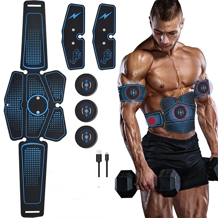 ABS Stimulator Abdominal Muscle Toning Slimming Trainer Sculptor Toner, Arm Leg Waist Fitness Training Gear