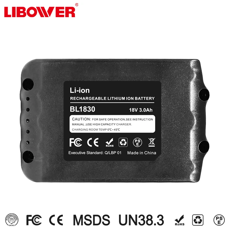 hot sell Power tool spare parts battery BL1830 18-volt lithium battery with higher quality