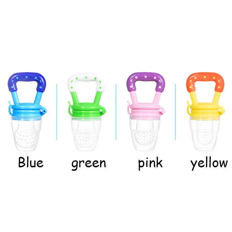Food Silicone Baby Fresh Food Feeder Nipple Pacifier Nibbler Bottle Rattles Feeder Feeding Fresh Fruit Baby Feeder