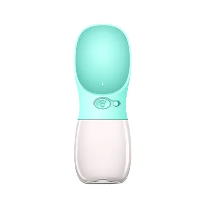 Простая бутылка для воды для домашних животных, бутылка для воды для кошек и собак, портативная бутылка для воды для прогулок с собаками,