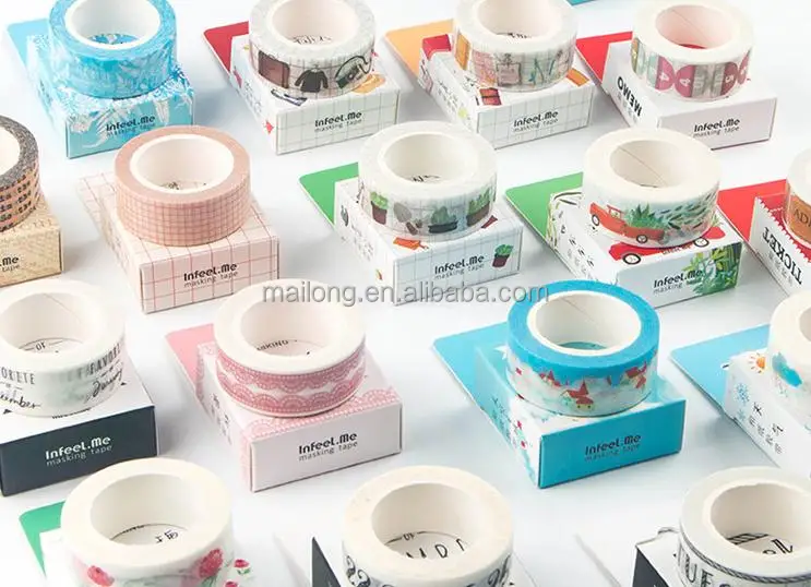 
Infeelme Japanese non-trace zhang regular basic hand tore and paper tape series 15 mm * 7 m travellers pn3457 