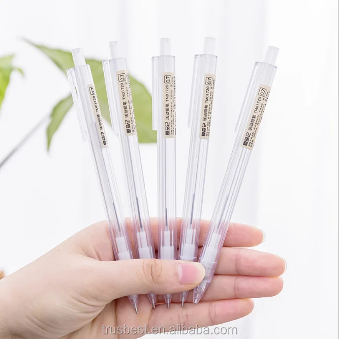 Cheap Cost Customized retractable plastic mechanical pencil for office and school