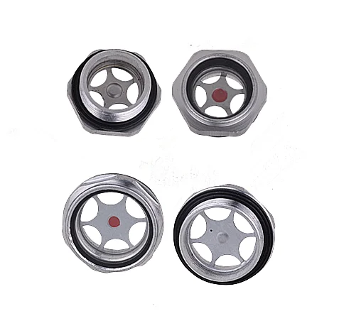 M27x1.5 oil level indicator with sight glass