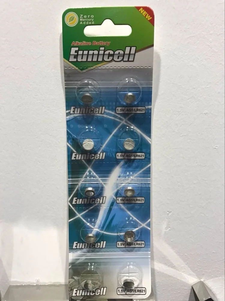 0% Hg Pb AG7 1.5v Alkaline Button Cell Battery AG7 LR927 Coin Type Batteries