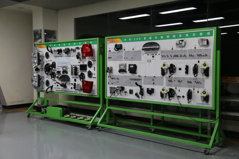 Car central control door lock teaching panel trainer