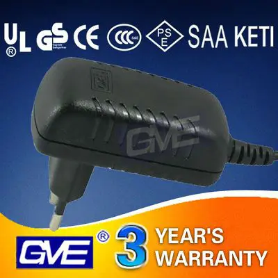 12w переменного тока/dc адаптер питания постоянного тока с улица/культуры/гцк/цб/оо/ктс/ce сертификации адаптер